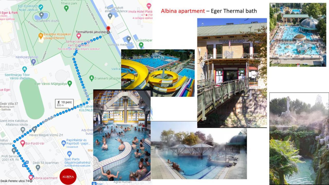 Albina Apartman 에게르 외부 사진