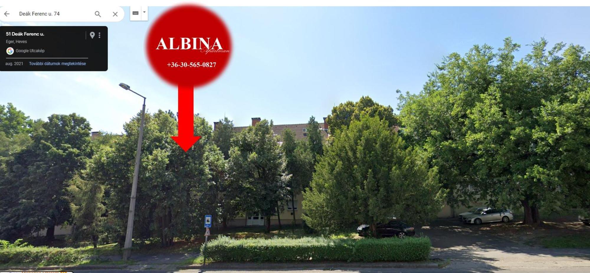 Albina Apartman 에게르 외부 사진